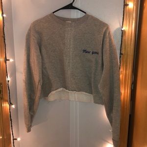 “new york” cropped crew :)